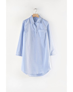 Sag Harbor night shirt, blue sky