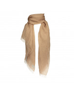 Alessia linen scarf, 90x180cm, almond