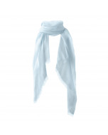 Alessia linen scarf, 100x186cm, baby blue | Balmuir