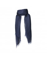 Alessia linen scarf, 90x180cm, midnight