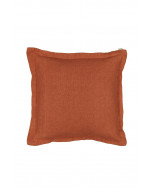 Arona cushion cover w trim, 45x45cm, ginger bread