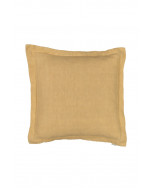 Arona cushion cover w trim, 45x45cm, straw