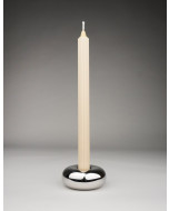 Barria grooved candle in colour sand. 