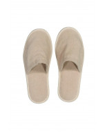 Soft slippers light sand color