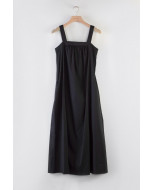 Cote d'Azur sleeveless dress, 34-42, black