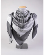 Capri scarf, 140x140cm, black