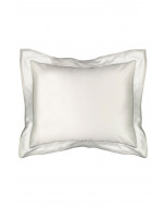 Casey pillow case with trim, 50x60cm, white