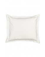 Caspian Pillow case 50x60cm d.stiching, white