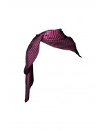Darisa silk scarf, 90x90cm, fuchsia