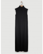 Ebba long dress, black