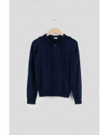 Evita hoodie, XS-XL, midnight blue