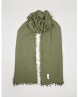 Fabian scarf, 110x185cm, cactus green