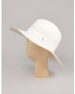 Felicia felt hat, ivory