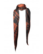 Fianna scarf, 70x200cm, rust