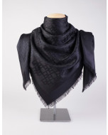 Florence scarf, 140x140 cm, black