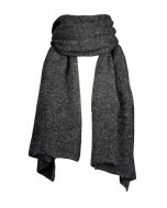 Grace scarf, 60x180cm, charcoal melange