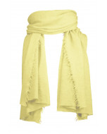 Helsinki cashmere scarf, 70x195cm, mellow yellow