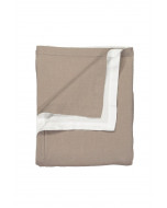 Sardinia bedspread, 260x270cm, white/mink