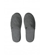 Balmuir logo slippers, several sizes, dark grey
