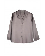 Marbel silk pyjama, S-XL, frosty grey