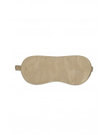 Marbel silk sleeping mask, one size, light taupe