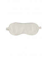 Marbel silk sleeping mask, one size, ivory