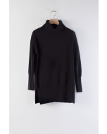Marlene cashmere sweater, S-XL, black