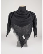 Marseille scarf, 140x140cm, black