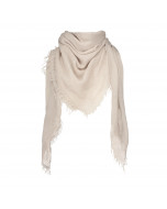 Marseille scarf, 140x140cm, light taupe