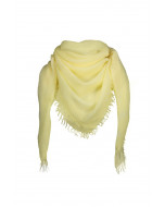 Marseille scarf, 140x140cm, mellow yellow