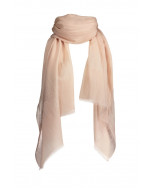Mila scarf, 70x195cm, pale pink
