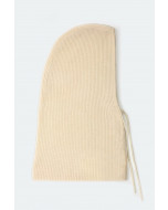 Mimi cashmere hood, one size, ivory