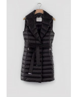 New York down vest coat, 34-44, black