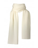 Thea scarf, 40x200cm, ivory 