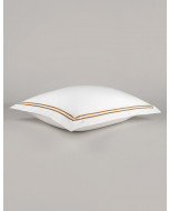 Balmuir Pillowcase with classic double-line embroidery. High-quality pillowcases with 300TC. International shipping. 
