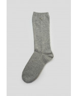 Zermatt cashmere socks w BB tab,several sizes,light grey melange