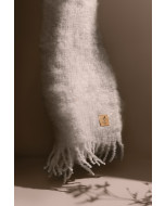 Aurora scarf X Moomin, 35x160cm, fudge