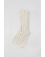 Bellecote cashmere socks, several sizes, ivory