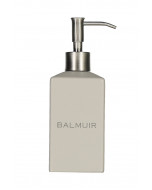 Lugano soap dispenser, 6.2x6.2x19cm, light grey