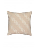 BB-chain cushion cover, 45x45cm, sand/white